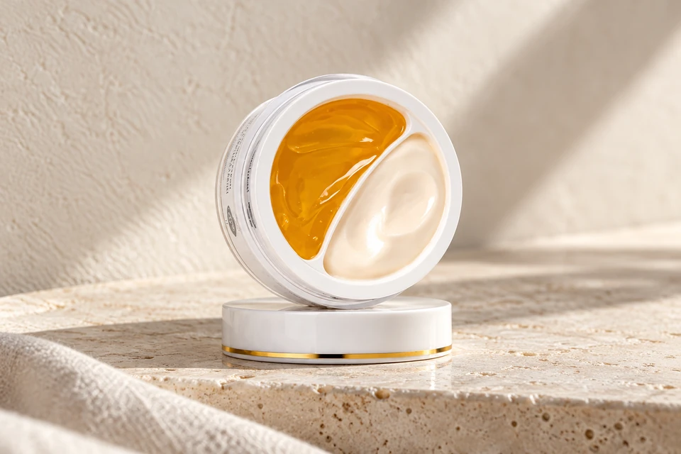 d’Alba White Truffle Double Serum & Cream 70 g — detalle del envase