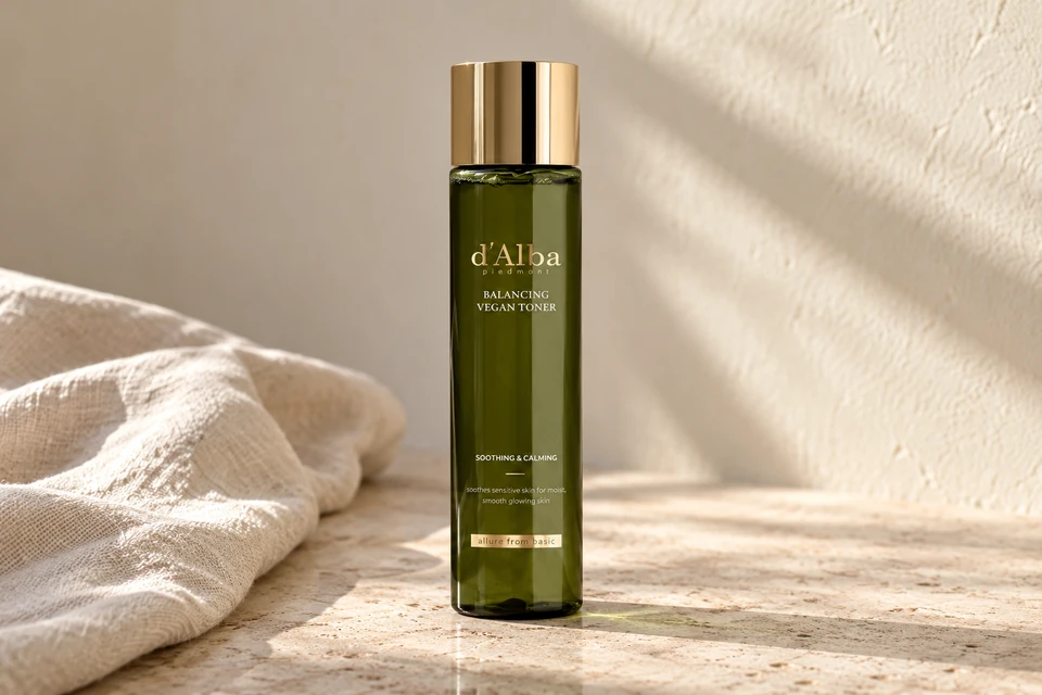 d’Alba Mild Skin Balancing Vegan Toner 150 ml — detalle del envase